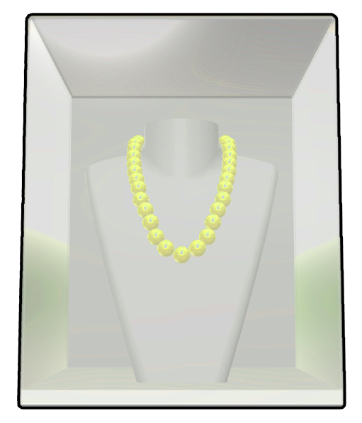 ネックレススタンド　トルソー　ケース